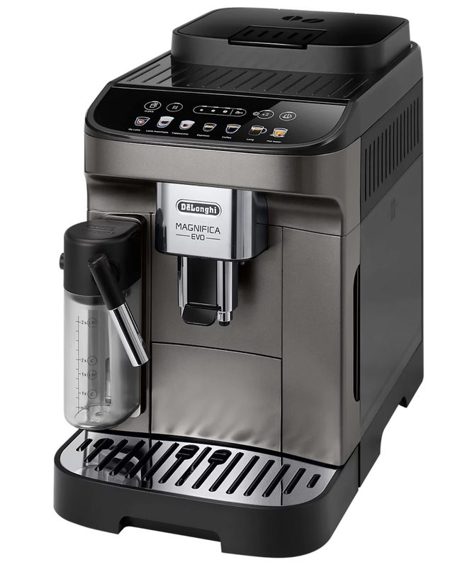 De'Longhi Magnifica Evo ECAM290.81.TB - automatische Kaffeemaschine mit Milchaufschäumer - Titanium Black