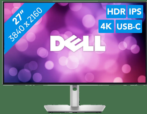 Dell UltraSharp U2725QE 27 Zoll 4K (UHD) IPS Black Thunderbolt Monitor 120 Hz 16:9 DP/HDMI/TB4 PD140W/LAN