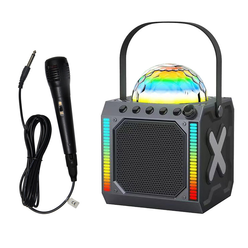 Denver Bluetooth-Party-Lautsprecher BTM-618 schwarz B/H/T: ca. 17x22x16 cm, Bild 6