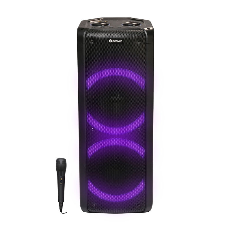 Denver BPS-352 Bluetooth Lautsprecher AUX, SD, USB Schwarz, Bild 5
