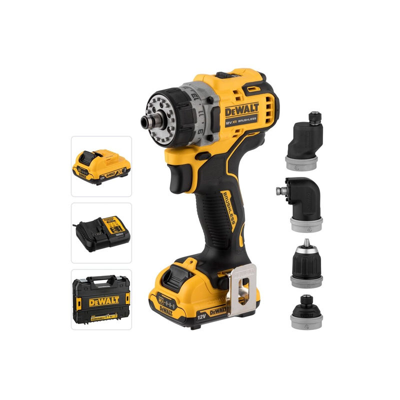 DeWalt DCD703L2T-QW Akku-Bohrschrauber