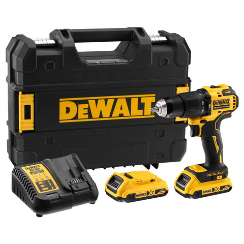 DeWalt DCD709D2T-QW Akku-Schlagbohrschrauber 18V