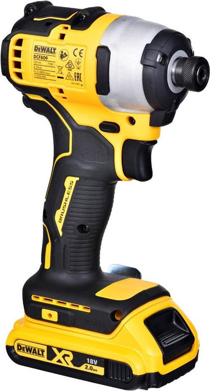 Dewalt DCF809D2T Akku-Schlagschrauber 18 V Li-Ion (DCF809D2T-QW), Bild 4