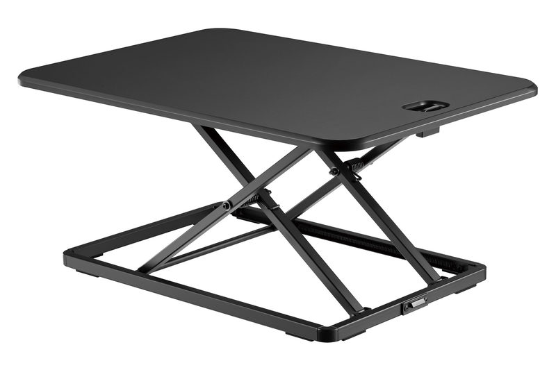 Digitus DA-90445 Sitz-Steh-Schreibtischaufsatz Höhen-Bereich: 45 bis 405mm Schwarz, Bild 2