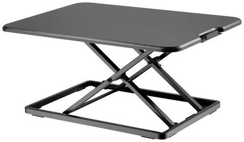 Digitus DA-90445 Sitz-Steh-Schreibtischaufsatz Höhen-Bereich: 45 bis 405mm Schwarz