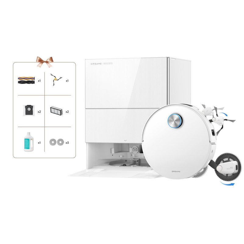 Dreame X60 Pro Ultra Complete Saug- und Wischroboter 42.000Pa weiß, Bild 2