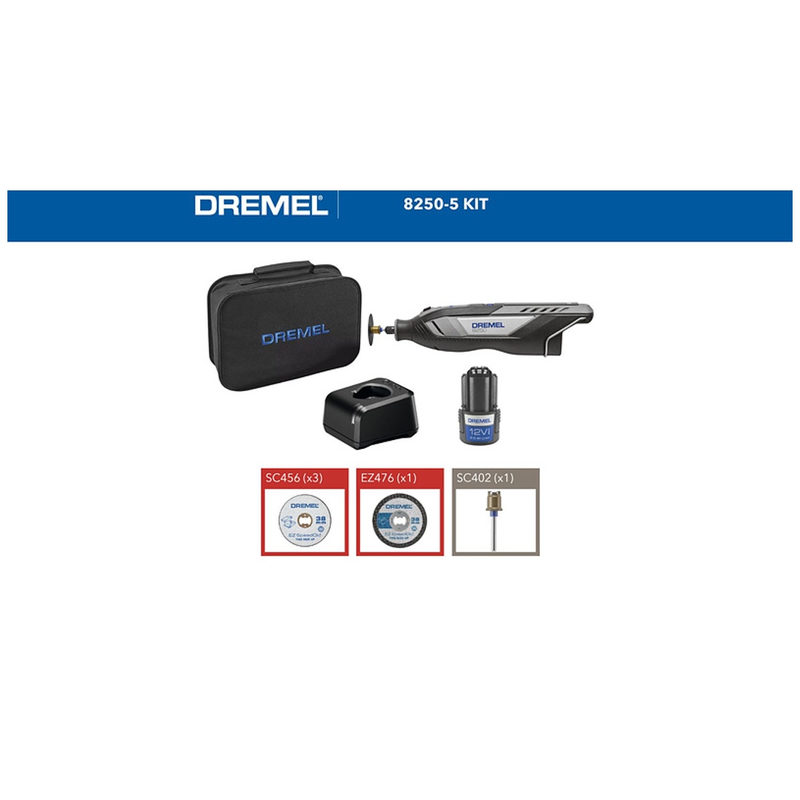 Dremel Akku-Multifunktionswerkzeug-Set '8250-5' 12 V mit Akku und Ladegerät, Bild 5