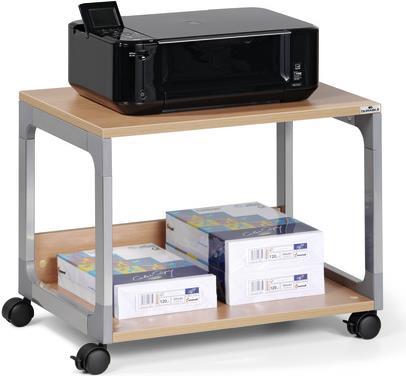 DURABLE Multi Trolley 48 Bürowagen 60,0 x 43,2 x 47,7 cm buche, silber
