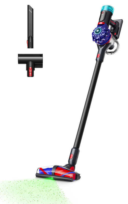 DYSON Akku-Hand-und Stielstaubsauger V10 Konical Schwarz/Blau
