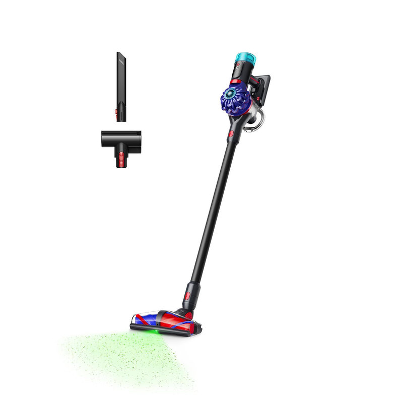 DYSON Akku-Hand-und Stielstaubsauger V10 Konical Schwarz/Blau, Bild 2