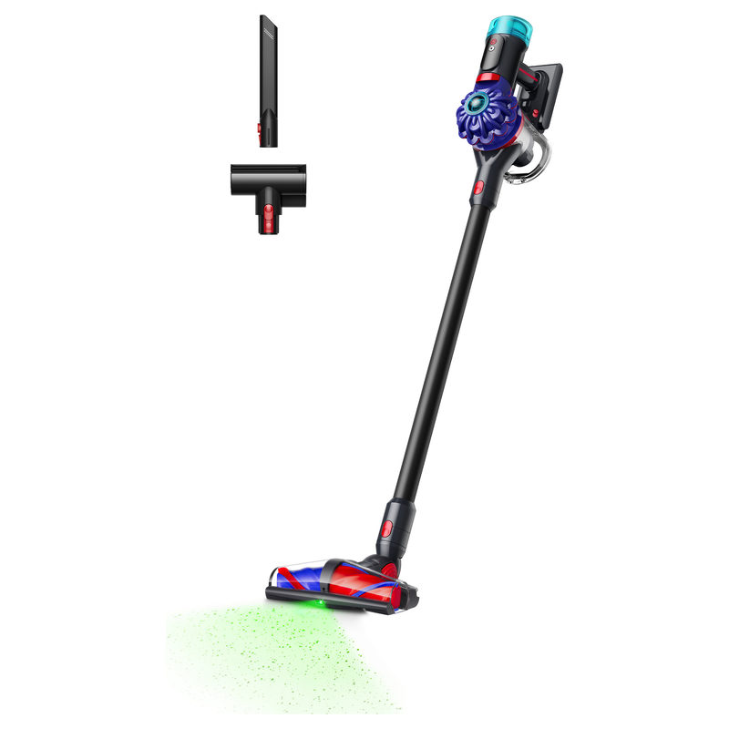 DYSON Akku-Hand-und Stielstaubsauger V10 Konical Schwarz/Blau, Bild 4
