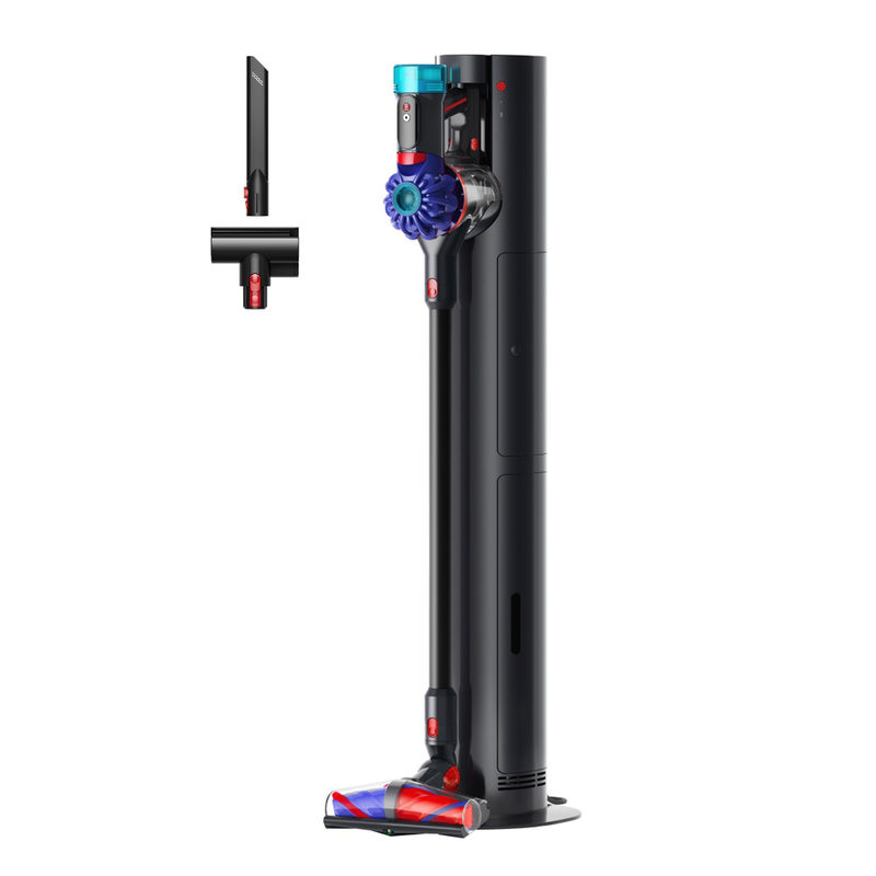 DYSON Akku-Hand-und Stielstaubsauger V10 Konical Schwarz/Blau, Bild 6