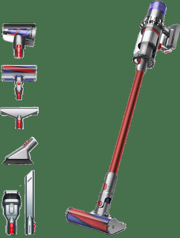 Dyson SV15 V11 Fluffy, Nickel / Rot Akku-Staubsauger, Bild 2