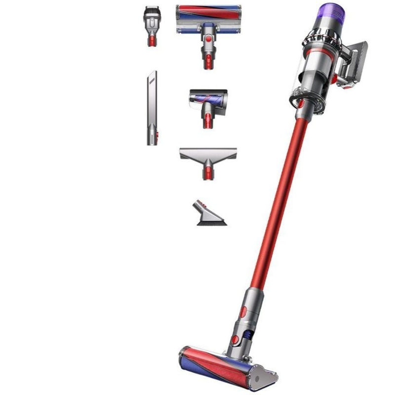 Dyson SV15 V11 Fluffy, Nickel / Rot Akku-Staubsauger, Bild 3