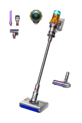 Dyson V12 Detect Slim Submarine Akkusauger gelb/glanz nickel