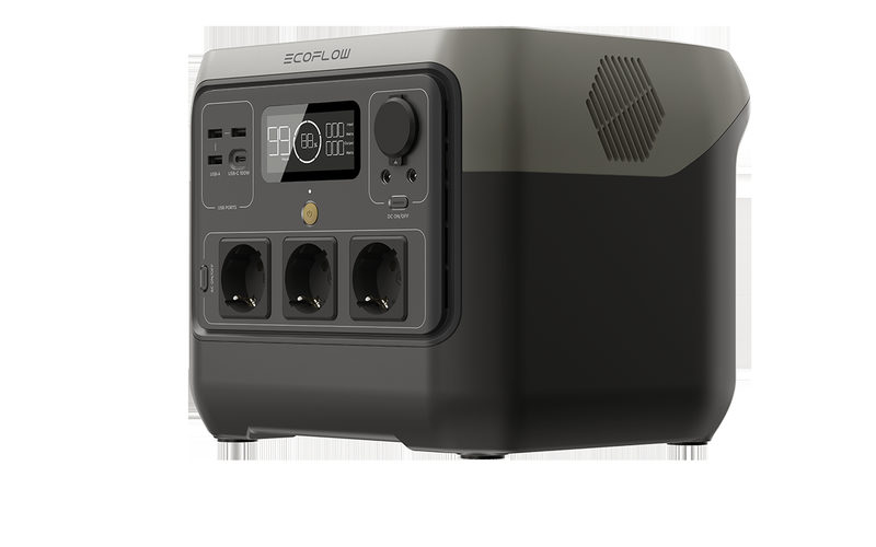 EcoFlow River 2 Pro Power Station Solargenerator 768Wh|800W (0% MwSt. gem. § 12 Abs. 3 UStG)