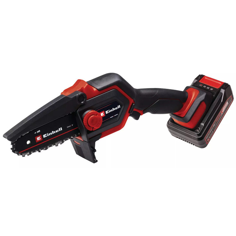 Einhell Akku-Astkettensäge ge-PS 18/15 Li Bag Kit 18Volt schwarz/rot Li-Ionen Akku 2, Bild 2