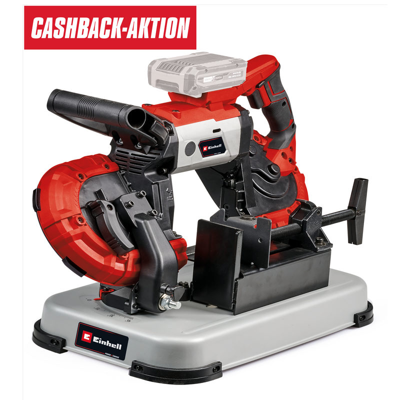 Einhell Akku-Bandsäge TE-MB 18/127 U Li-Solo Power X-Change Schnitttiefe (max.) 115mm 18V Sägeblat, Bild 3
