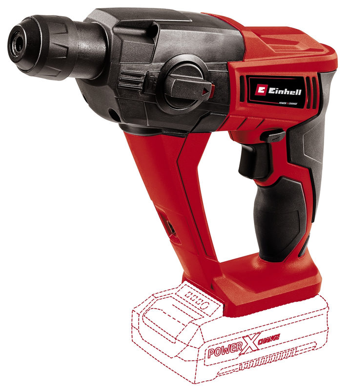 Einhell Akku-Bohrhammer 'TE-HD 18 Li' Solo Power X-Change, Bild 2