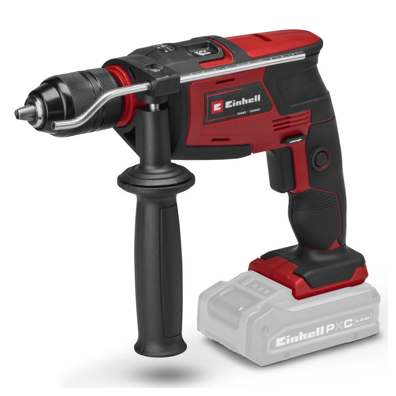 Einhell Akku-Schlagbohrmaschine TE-ID 18 Li - Solo, Bild 3