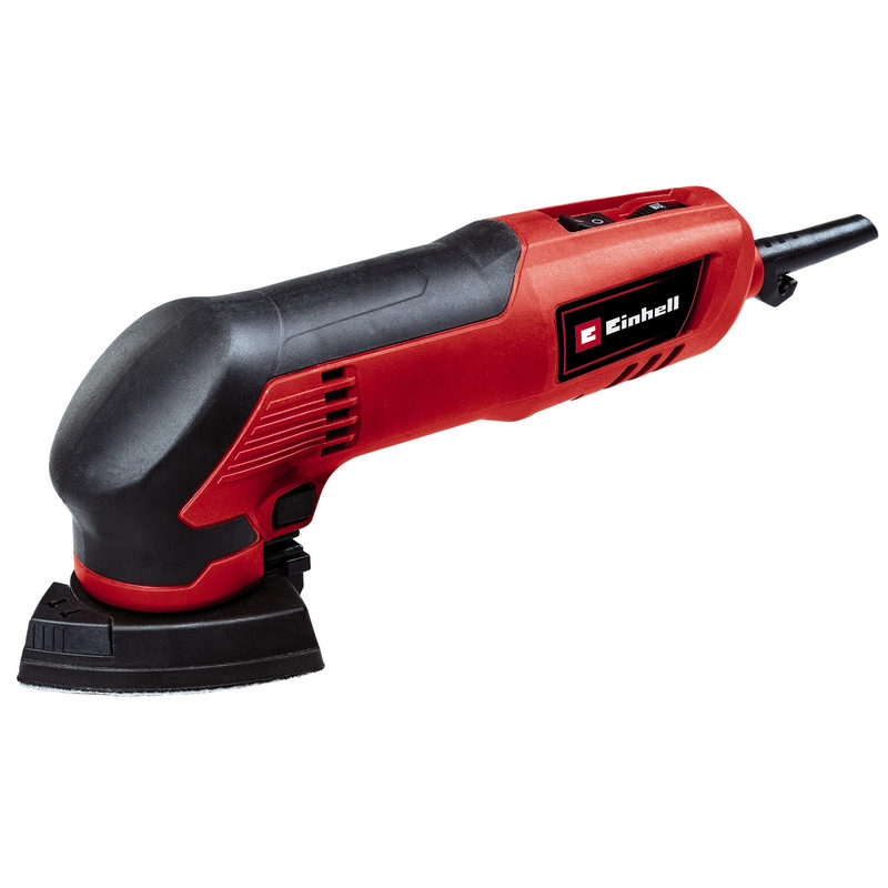 Einhell Deltaschleifer TC-DS 20 E Set, 8 Stk. tlg. Delta-Schleifschuh zum Schleifen schwer zugänglicher, Bild 4