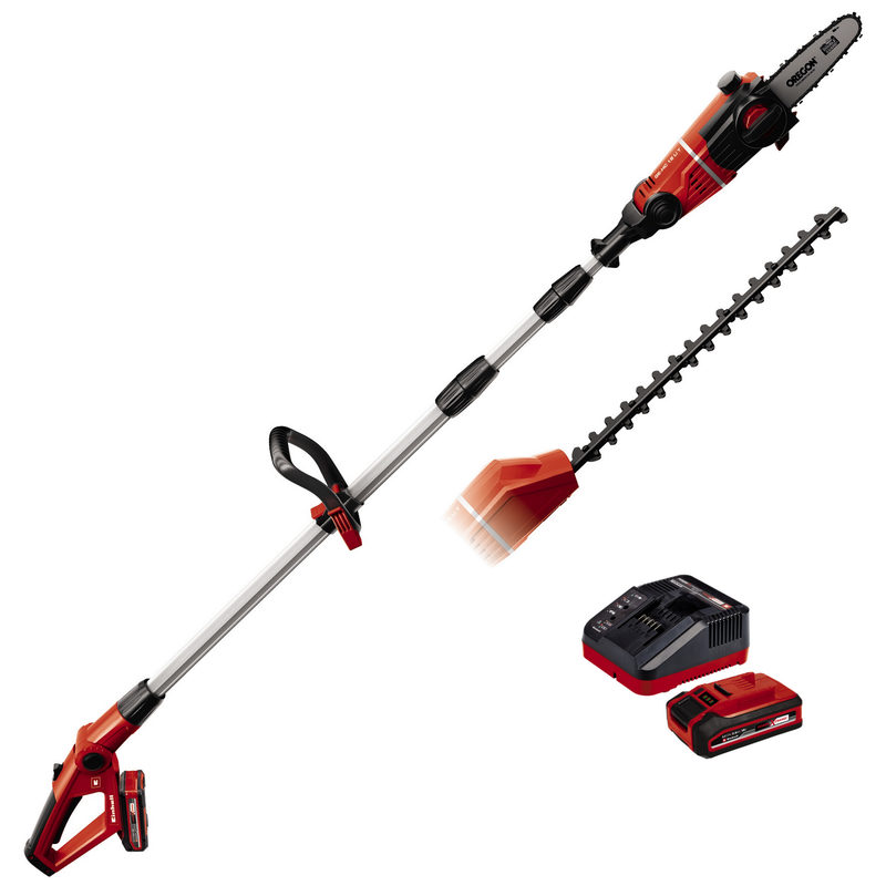 Einhell GE-HC 18 Li T Kit Akku Hochentaster, Heckenschere inkl. Akku 18 V Li-Ion 88 cm, Bild 2