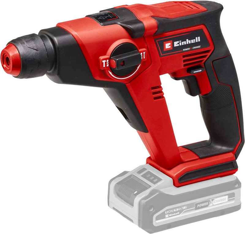 Einhell Power X-Change Akku-Bohrhammer TE-HD 18/12 Li - Solo -Akku-Bohrhammer, Bild 2