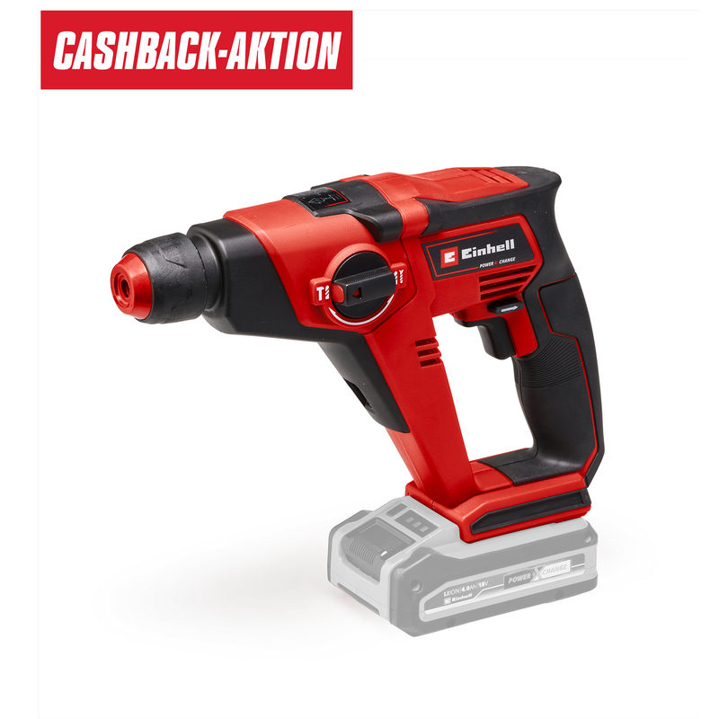 Einhell Power X-Change Akku-Bohrhammer TE-HD 18/12 Li - Solo -Akku-Bohrhammer, Bild 3