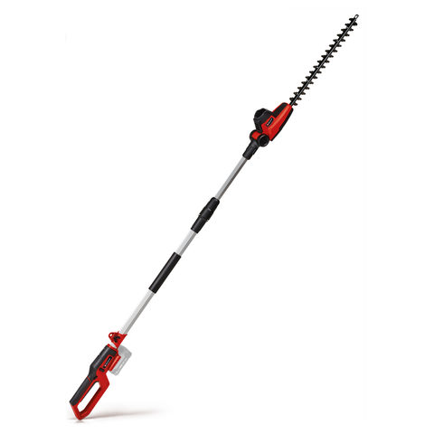 Einhell Power X-Change GC-HH 18/45 Li T-Solo Akku Heckenschere Einstellbarer Holm, Softgriff, Tragegurt, ohne