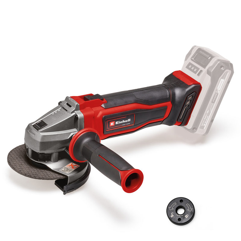 Einhell Power X-Change TE-AG 18/115 Q Li Solo Akku-Winkelschleifer 115mm ohne Akku, ohne Ladegerät, Bild 2