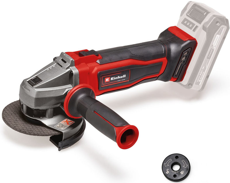 Einhell Power X-Change TE-AG 18/115 Q Li Solo Akku-Winkelschleifer 115mm ohne Akku, ohne Ladegerät, Bild 3