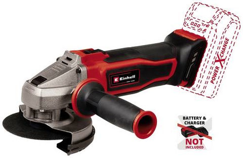Einhell Power X-Change TE-AG 18/115 Q Li Solo Akku-Winkelschleifer 115mm ohne Akku, ohne Ladegerät