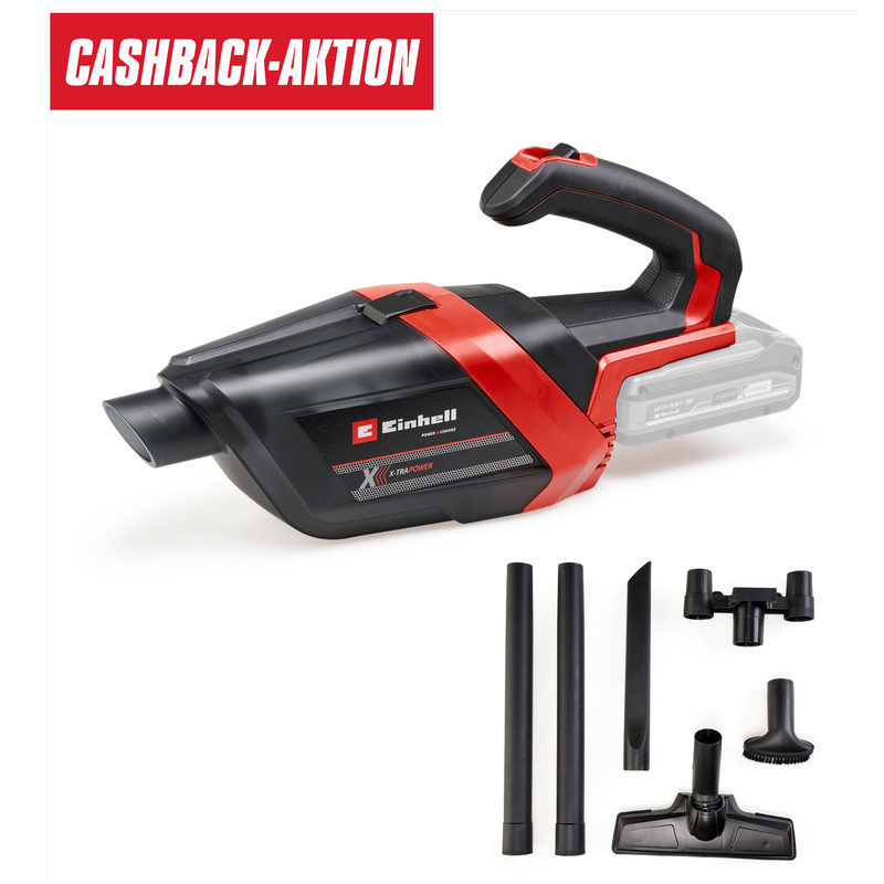 Einhell Power X-Change TE-HV 18/06 Li - Solo 2347190 Akku-Handstaubsauger 18V ohne Akku, ohne Ladegerät,, Bild 3