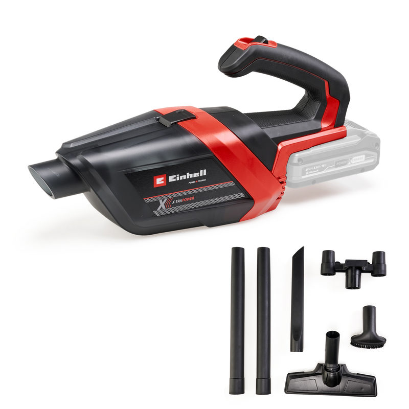 Einhell Power X-Change TE-HV 18/06 Li - Solo 2347190 Akku-Handstaubsauger 18V ohne Akku, ohne Ladegerät,, Bild 4