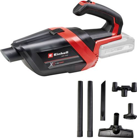 Einhell Power X-Change TE-HV 18/06 Li - Solo 2347190 Akku-Handstaubsauger 18V ohne Akku, ohne Ladegerät,