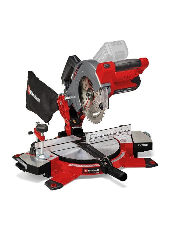 Einhell Power X-Change te-ms 18/210 Li-Solo Akku-Kappsäge ohne Akku 210 mm 30 mm, Bild 4