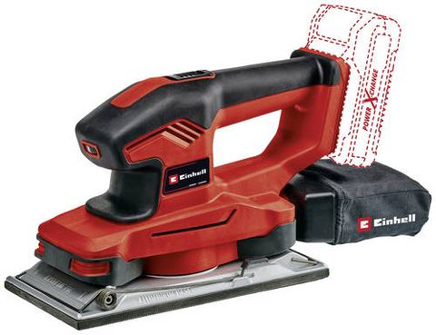 Einhell Power X-Change TE-OS 18/230 Li Solo Akku-Schwingschleifer Anzahl mitgelieferte Akkus