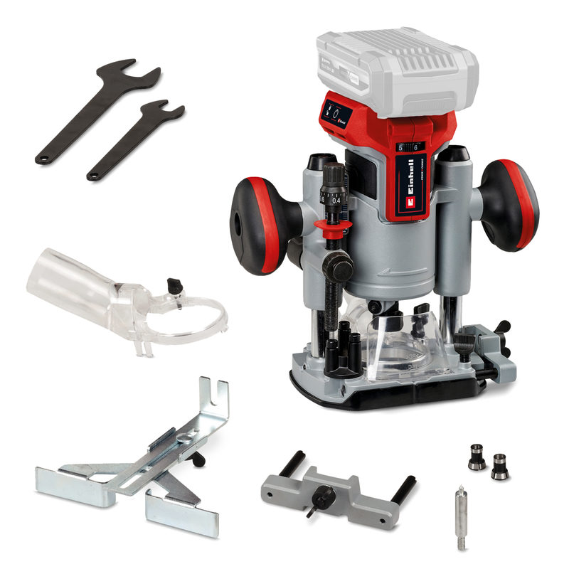 Einhell Professional Oberfräse TP-RO 18 Li BL - Solo ohne Akku, ohne Ladegerät, Bild 2