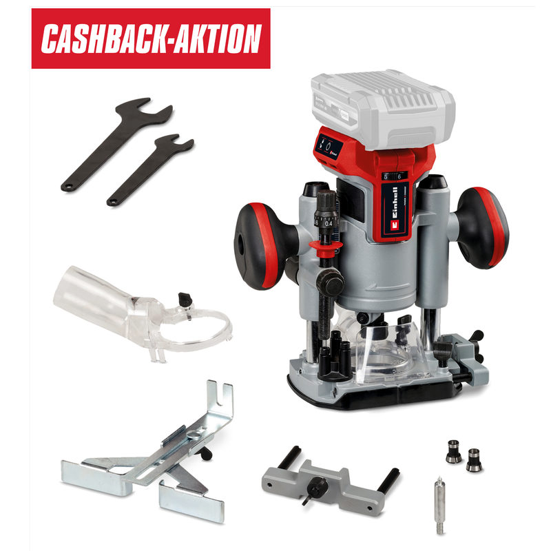 Einhell Professional Oberfräse TP-RO 18 Li BL - Solo ohne Akku, ohne Ladegerät, Bild 4
