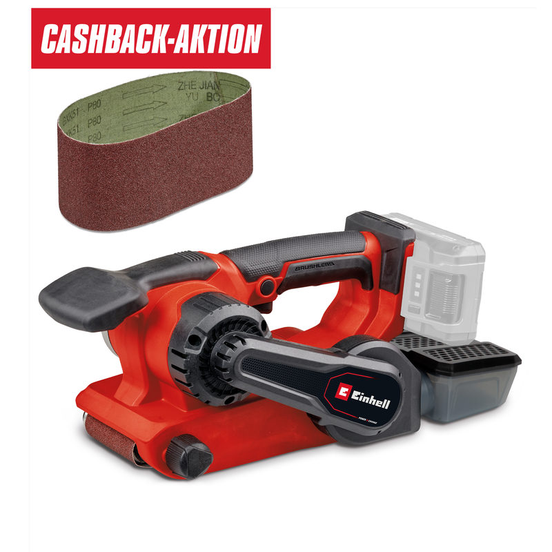 Einhell Professional TP-BS 18/457 Li BL - Solo Professionalr Power X-Change Akku-Bandschleifer bürstenlos,, Bild 4