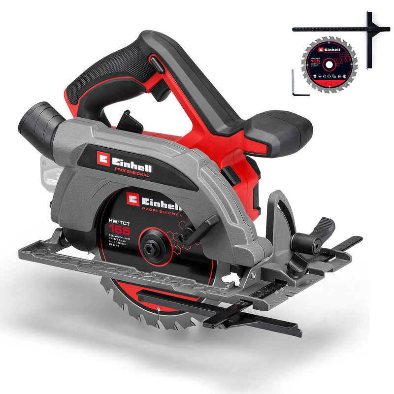 Einhell Professional TP-CS 18/165 Li BL - Solo Akku-Handkreissäge Schnitttiefe max. (90°) 59 mm 18 V