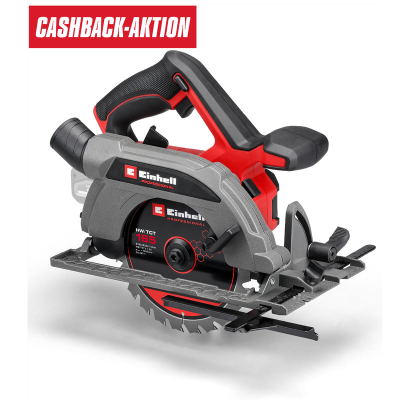 Einhell Professional TP-CS 18/165 Li BL - Solo Akku-Handkreissäge Schnitttiefe max. (90°) 59 mm 18 V, Bild 3