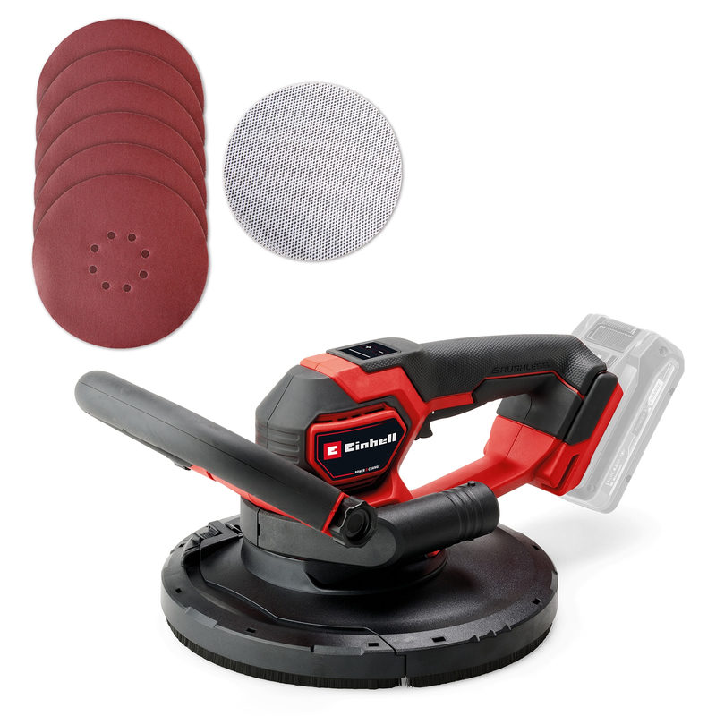 Einhell Professional TP-DWS 18/225 Li BL Solo Power X-Change Trockenbauschleifer 225mm, Bild 3