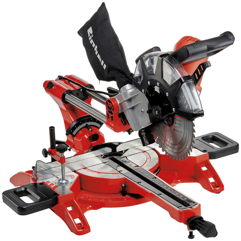 Einhell TC-SM 2534/1 Dual Zug-Kapp- und Gehrungssäge 250 mm 2100 W, Bild 2