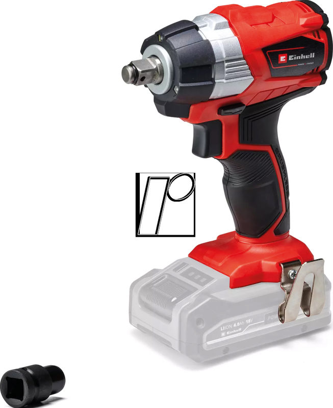 Einhell TE-CW 18 Li BL-solo Akku-Schlagschrauber, Bild 3