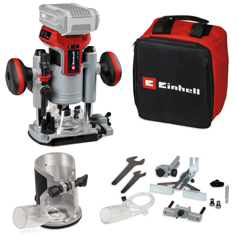 Einhell TP-RO 18 Set Li BL - Solo Power X-Change Oberfräse, Bild 2