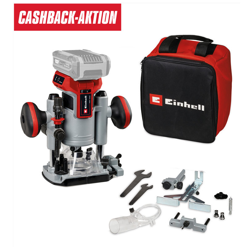 Einhell TP-RO 18 Set Li BL - Solo Power X-Change Oberfräse, Bild 4