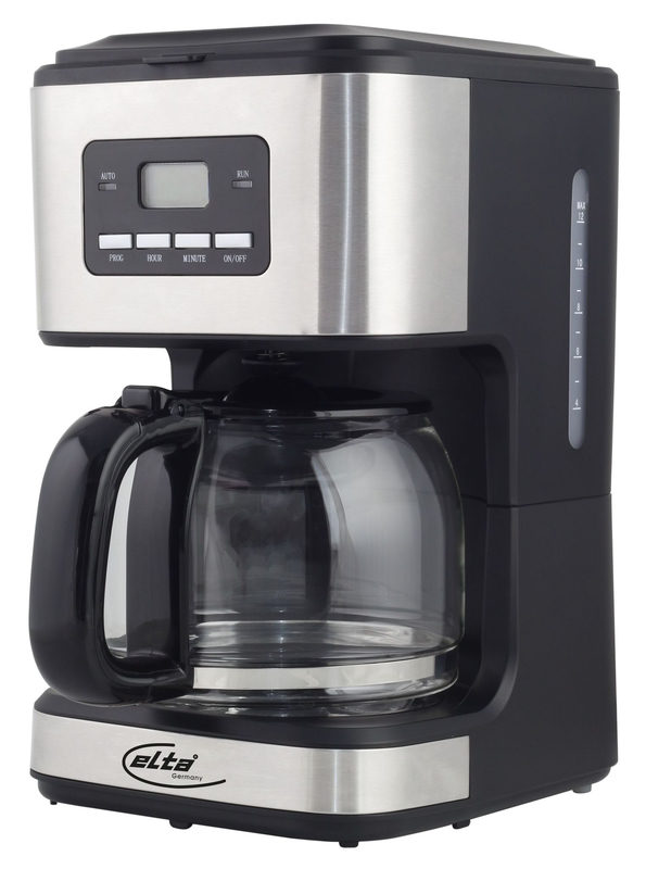 Elta Kaffeemaschine Kme-900.15ts, Silver Line, 1,5 L, 900 W