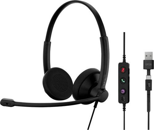 EPOS Germany EPOS Headset IMPACT 100 UC Stereo USB-C+A