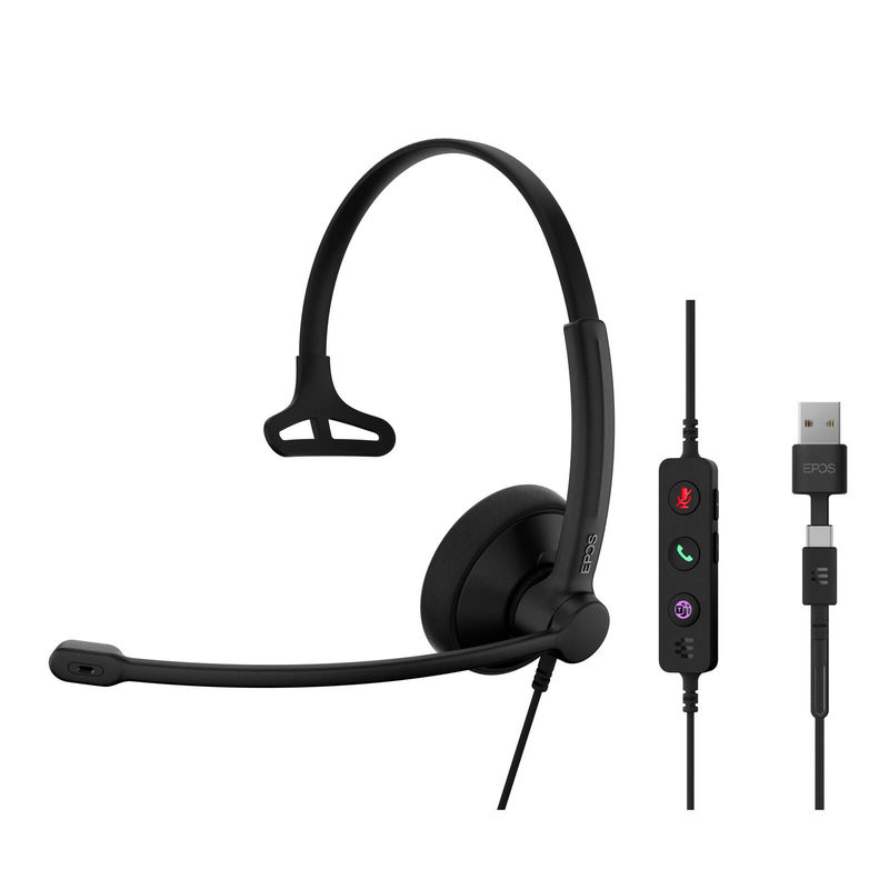EPOS Germany EPOS Headset IMPACT 100 UC Stereo USB-C+A, Bild 6